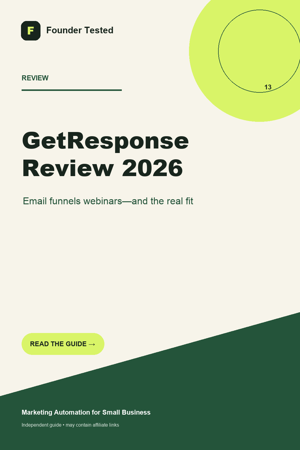 Research-based GetResponse review for small businesses